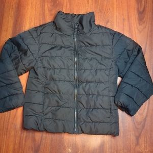 Childrens place girls black puffer sz 4